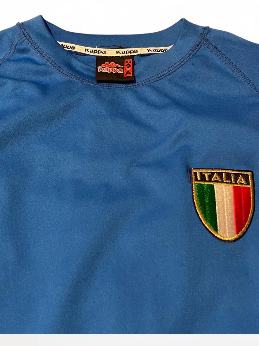 Authentic Vintage 2002 Italy Kappa Gara Home Long-Sleeve Jersey - Size Gara L